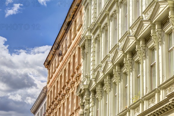 Historic buildings in the old town Bratislava, Slovakia, Europe