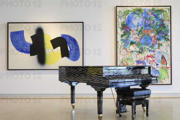 Art Museum Fondation Maeght, Saint-Paul-de-Vence, Departement Alpes Maritimes, Region Provence Alpes Cote d'Azur, France, Mediterranean Sea, Europe