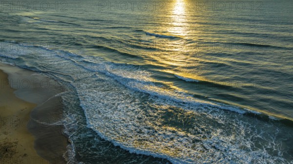 Florianópolis, Campeche beach during sunrise. Brazil. Rio Tavares neighborhood