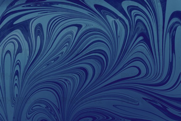 Ebru marbling handmade art, traditional Ebru technique. abstract background of marble liquid ink art