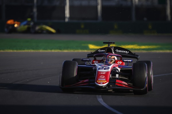MELBOURNE, AUSTRALIA, MARCH 22: Richard Verschoor of Netherlands and Trident during qualifying at the 2024 Formula 2 Australian Grand Prix at Albert Park in Melbourne, Australia, Oceania