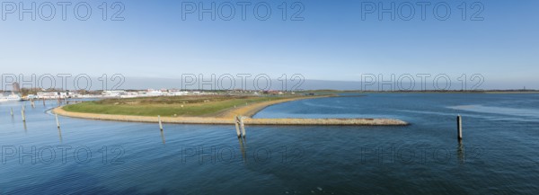 Entering the harbour of Norderney