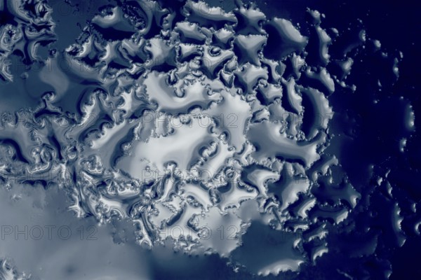 Background covered with water drops in close-up view