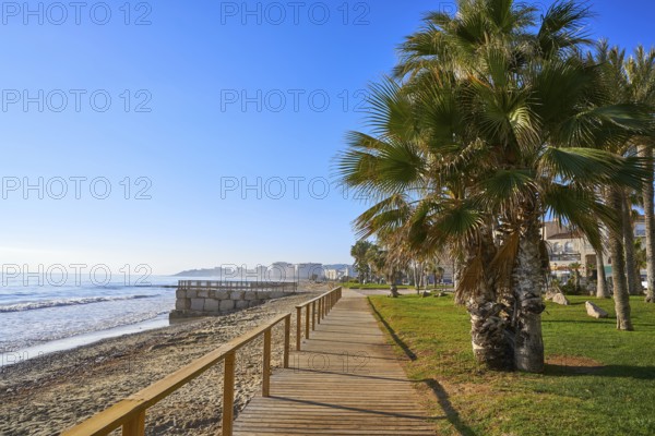 Oropesa de Mar beach park in Castellon of Spain