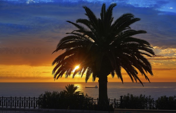 Tarragona Balcony of Europe at sunrise in Catalonia