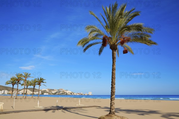 Cullera Sant Antoni beach San Antonio in Valencia of Spain