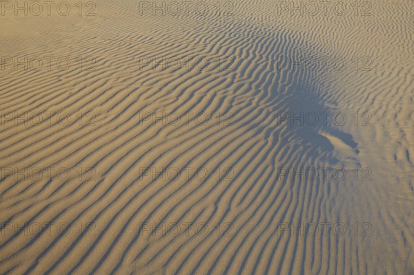 Sand waves texture in a Mediterranean beach at Spain