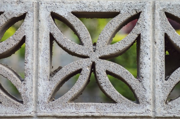 Gray stone flower-shaped background of Kenya in Africa