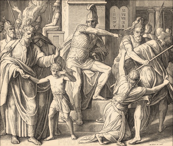 Martyrs, Books of Maccabees, Old Testament, by Julius Schnorr von Carolsfeld