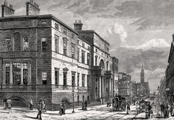 The University, Edinburgh, Scotland, 19th century