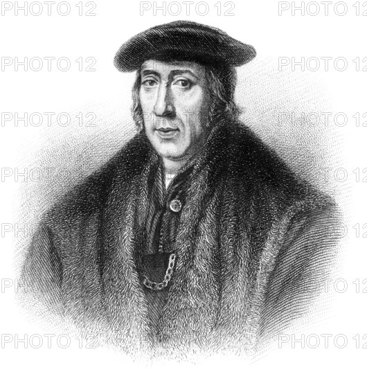 Sir John More. ca. 1451-1530, ein Londoner Anwalt und Richter, der Vater von Thomas More
