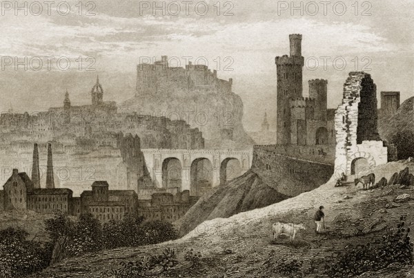 Edinburgh, Schottland, UK, 19. Jahrhundert