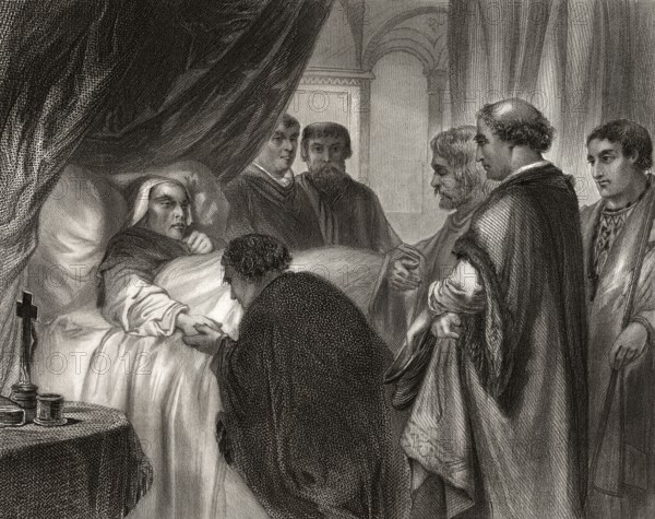 Death of Pope Eugene IV, 1383 – 23 February 1447, was Pope from 3 March 1431 to 1447