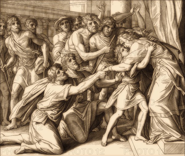 Joseph Reveals Himself to His Brothers, by Julius Schnorr von Carolsfeld, 1860