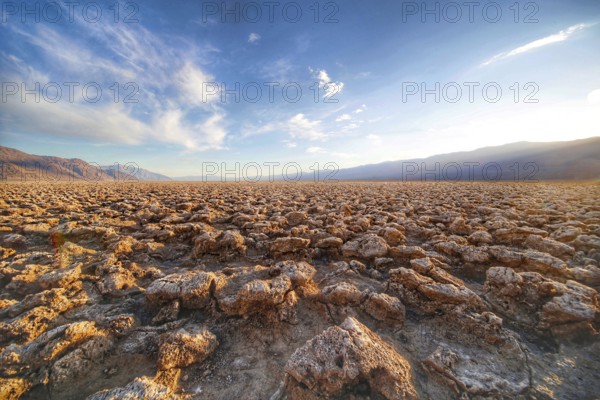 Devils Golf Course in the Death Valley, California, United States of America