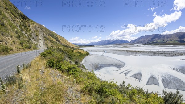 An image of a beautiful landscape in the south part of New Zealand