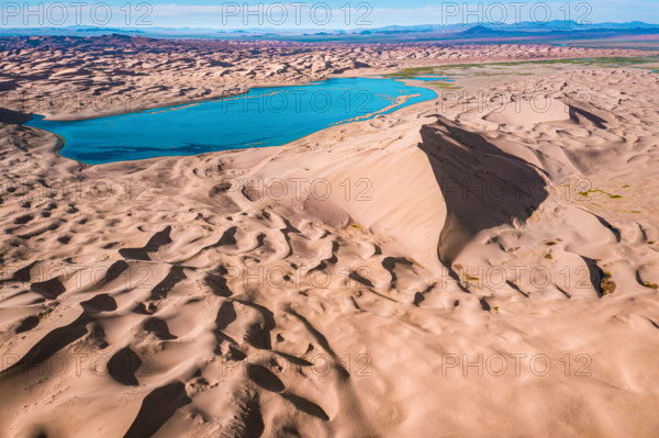 Lake Ereen, beautiful landscape of GovAltai province, Mongolia, Asia