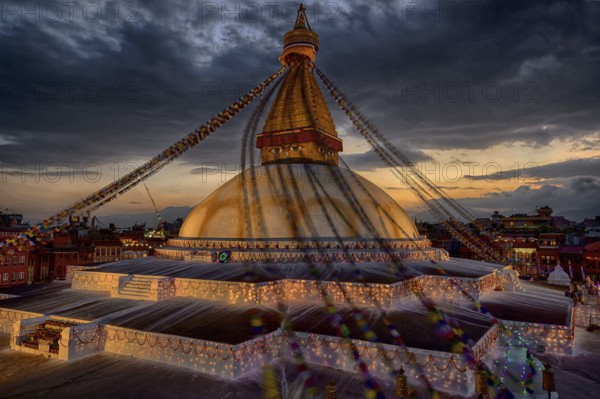 Nepal, Himalaya, Kathmandu, Buddha, Stupa, Bodnath, Buddhism, Religion, Monument, Building, Bodnath, Kathmandu, Nepal, Asia
