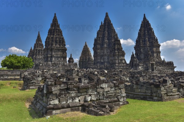 Candi Prambanan, a Hindu temple in Yogyakarta, Indonesia, Asia