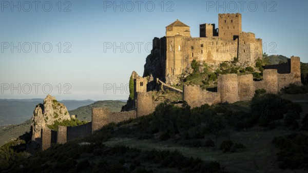 Loarre castle, Huesca, Spain, Europe