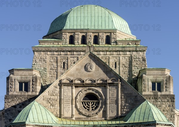 Essen, old synagogue, completed in 1913 according to plans by architect Edmund Körner