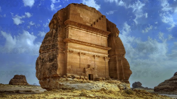 Middle East, Saudi Arabia, Nabataean granary in Al Ula, Al Ula, Asia
