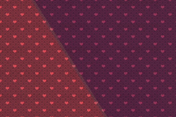 Valentine's Day template with heartsfor banners, inviations, advertisements, cards