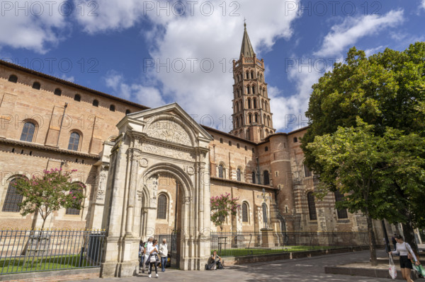 Basilica of San Sernín, Toulouse, Haute-Garonne, French Republic