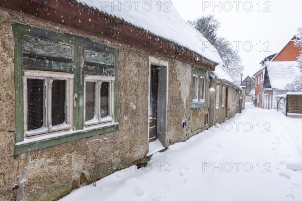 Winter impressions from Harzgerode in the Harz Mountains