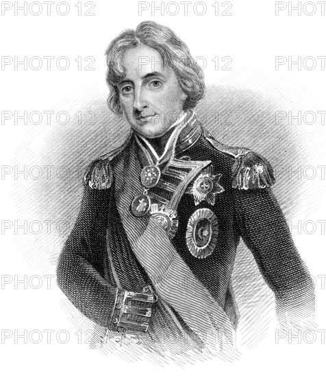 Horatio Nelson, 1st Viscount Nelson, 1st Baron Nelson of the Nile, Duke of Bronte, 1758-1805, britischer Admiral