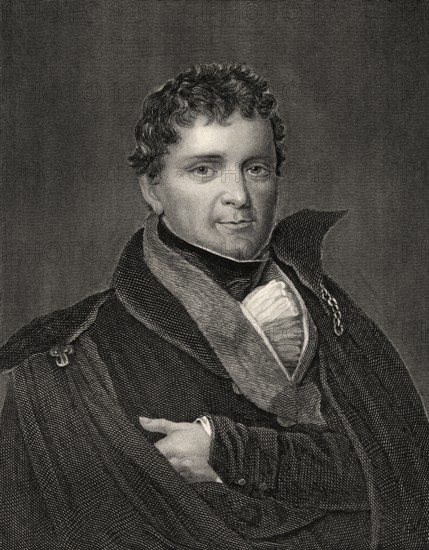 Daniel O'Connell oder Dónall Ó Conaill, 1775 - 1847, ein irischer Politiker