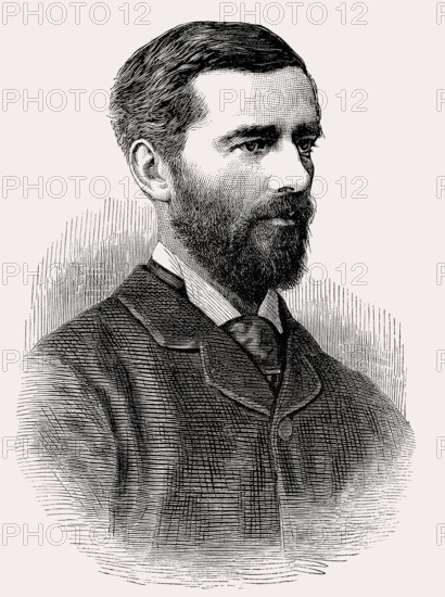 Sir Edward Baldwin Malet, 4th Baronet, 1837 – 1908, a British diplomat and Consul-General in Egypt, From British Battles on Land and Sea, by James Grant