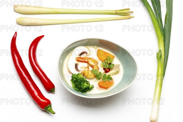 Tom kha gai soup from Thailand