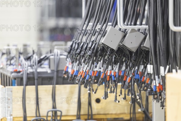 JT Energy Systems is the largest production centre for lithium-ion batteries in the intralogistics industry. On an area of 42, 000 m², lithium-ion batteries are produced and reconditioned with modern production technologies according to the highest quality standards, Freiberg, Saxony, Germany, Europe