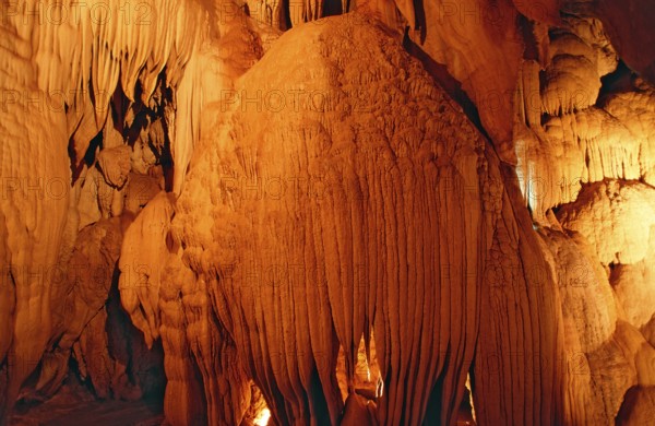 Stalactite cave, Window Cave, Borneo, Sarawak, Gunung Mulu NP, Malaysia, Asia