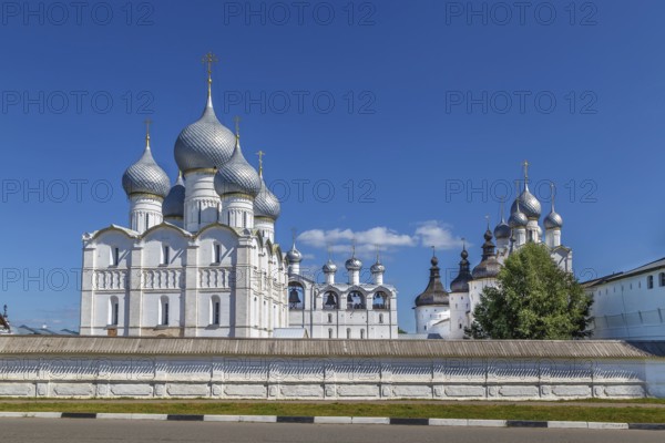 Assumption Cathedral in Rostov Kremlin, Russia, Europe