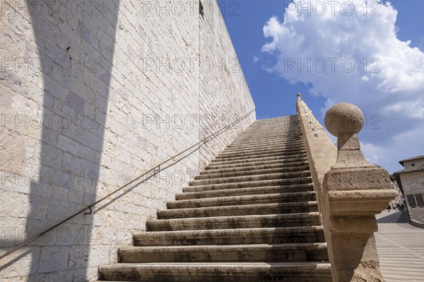 An image of a stairway to heaven Assisi in Italy