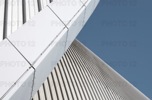 Minimalistic Image Of Sleek Curved Modern Architecture