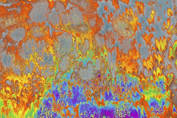 Beautiful marbled Ebru art texture for poster, print or cover design