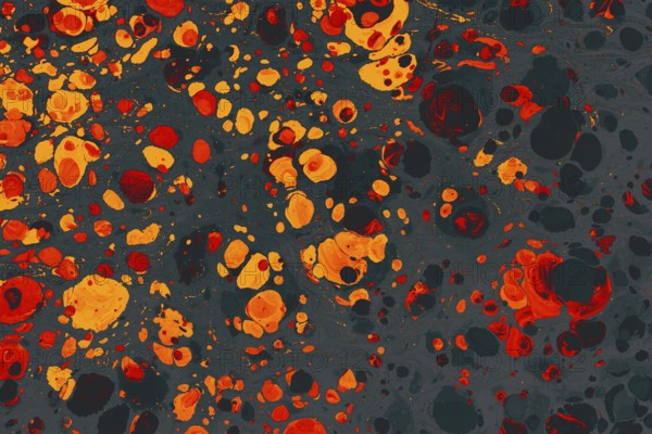 Abstract creative marble pattern texture. Traditional art of Ebru marbling