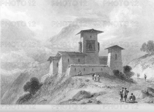 Capta Castle, Bootan, Bhutan, Asia
