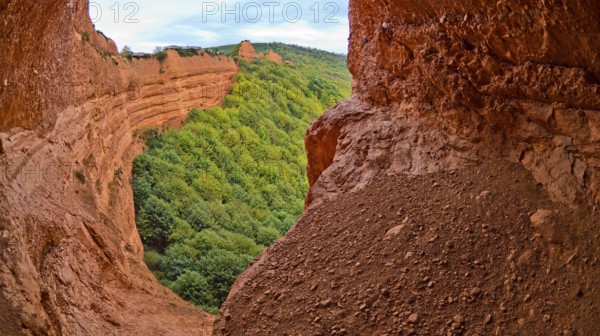 Las Médulas Historic Roman Gold-Mine, UNESCO Worl Heritage Site, Cultural Landscape, El Bierzo Region, León Province, Castilla y León, Spain, Europe