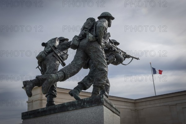 The British Normandy Memorial is a war memorial near the village of Ver-sur-Mer in Normandy, France. It was unveiled on 6 June 2021, the 77th anniversary of D-Day, and it is dedicated to soldiers who died under British command during the Normandy landings