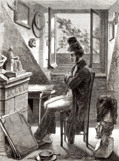 Nicolas Toussaint Charlet, 1792-1845, Franzose, Designer und Maler