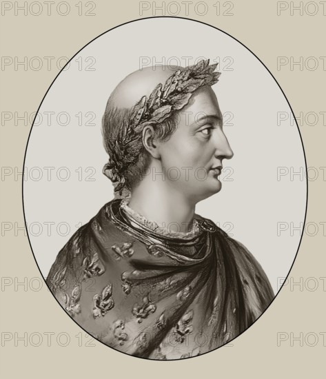 Charles the Bald, 823 – 877, emperor of the Carolingian Empire