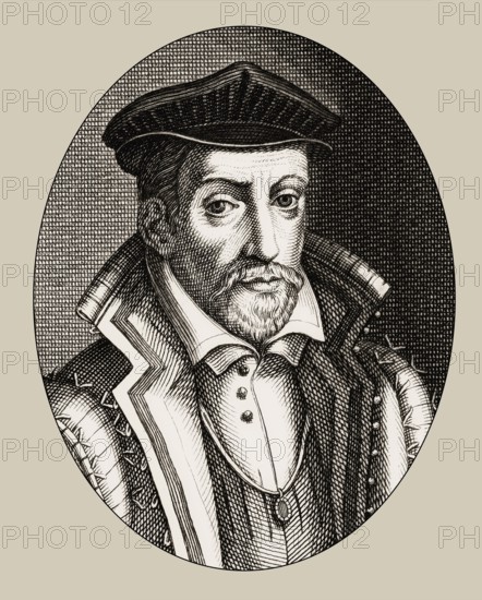 Gaspard II de Coligny, Comte de Coligny, 1519, 1572, a French Huguenot leader