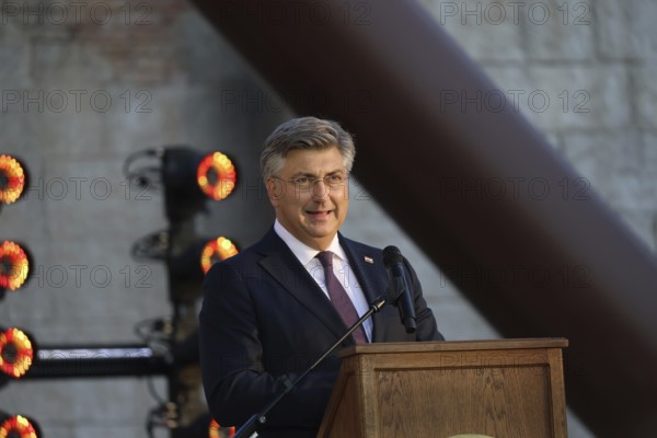 Andrej Plenkovic (Prime Minister of Croatia) at the Croatian Summer Festival at Europa Park Rust 2024