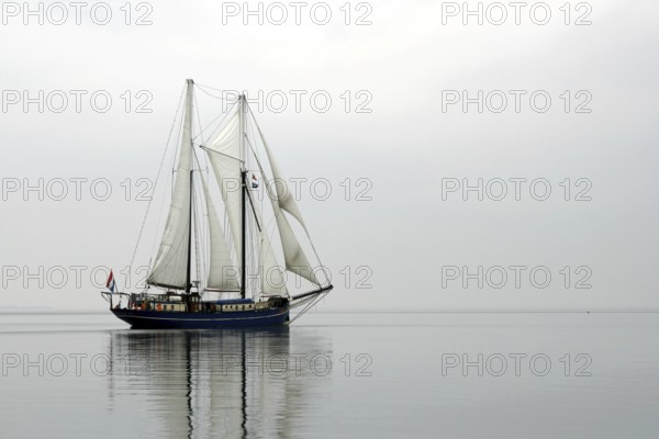 On the Little Belt at low tide, Baltic Sea, Denmark, Europe