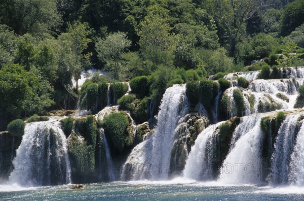 Waterfall, Croatia, Europe