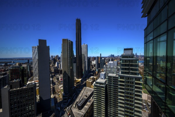 Aerial view from Downtown Brooklyn, NY, USA, USA, North America